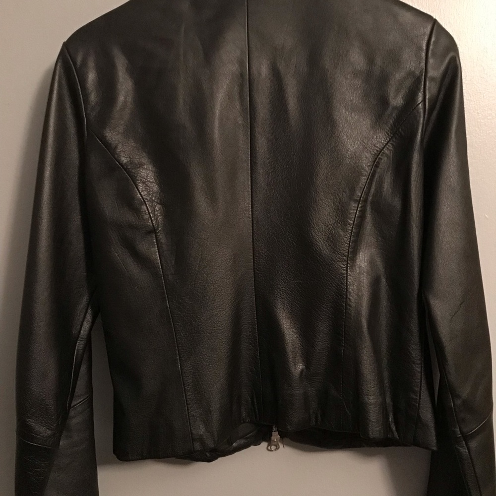 Wilson Leather ladies black leather jacket - Picture 4 of 8